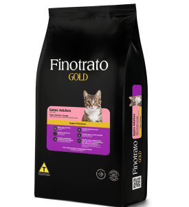 Finotrato Gold Salmão e Frango Gatos Adultos