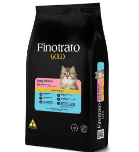 Finotrato Gold Salmão e Frango Gatos Filhotes