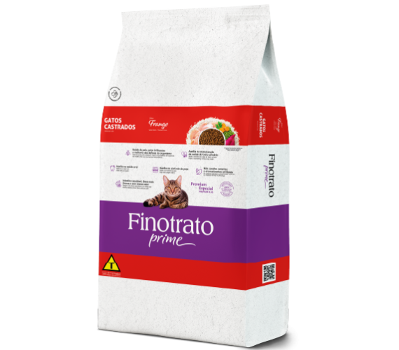 Finotrato Prime Frango Gatos Castrados