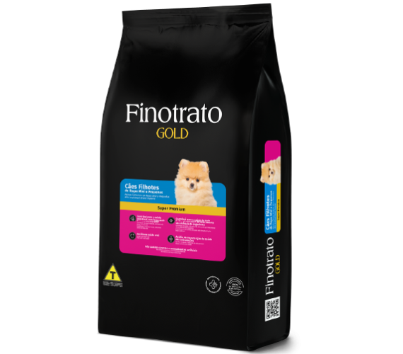 Finotrato Gold Cães Filhotes de Raças Mini e Pequenas